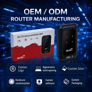 Routeur WiFi portable DNXT 2,4 GHz avec <span class=keywords><strong>LED</strong></span>, 4G LTE, 2100 mAh, petit appareil WiFi Cat4, <span class=keywords><strong>modem</strong></span> WiFi de poche 4G avec <span class=keywords><strong>LED</strong></span>, pour utilisation en voiture - Product Image 3