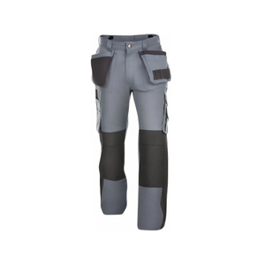 Safety ANSI Class 2 Gray Pants with Black Panels Multiple Pockets Customized Logo Waterproof & <b>LED</b> Flash for Workwear - Product Image 5