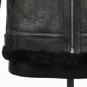 New Arrival High Quality <b>Thin</b> Fashion Design Leather <b>Jacket</b> with Front Custom Logo Embroidery Waterproof & Breathable for <b>Men</b> - Product Image 4