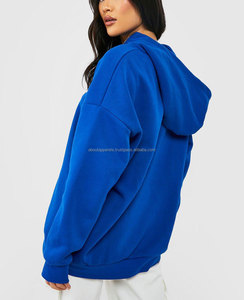 Sudaderas con Capucha Personalizadas con Estampado, Talla Grande, 100% Poliéster, Logotipo Sublimado, Cierre Completo, Estilo Casual, Tejido de Punto, para Mujer - Product Image 2