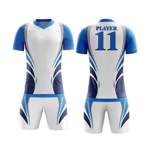 Nouveauté, best-seller, uniforme de football unisexe pour adultes, taille plus, 100% polyester, protection UV, logo personnalisé - Product Image 1