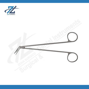 กรรไกรผ่าตัดแบบมีมุม Potts Scissors ขนาด 60/90 องศา ทำจากสแตนเลสสตีล ชุดเครื่องมือคุณภาพสูงสำหรับใช้ในโรงพยาบาล - Product Image 2