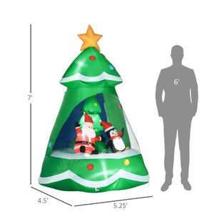 Christmas Snowman Inflatable Outdoor Holiday Yard Decorations Festive Christmas Decor for Your Home or Garden - Product Image 4