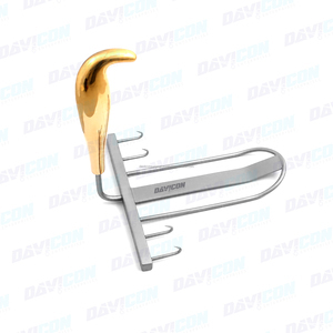 เครื่องมือถ่างช่องท้องแบบ 4 ง่าม ทำจากสแตนเลส สำหรับศัลยกรรมตกแต่ง เครื่องมือถ่างเนื้อเยื่อสำหรับการผ่าตัด - Product Image 4