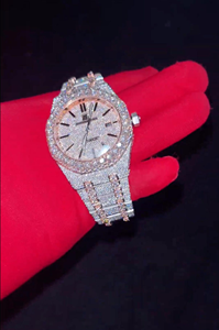 Reloj de Lujo con Diamantes, Esfera de Diamantes, Reloj Automático, Reloj de Estilo Premium - Product Image 3