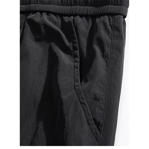 Pantalon cargo personnalisé pour homme, multipoches, en molleton, style streetwear ample, en nylon - Product Image 3