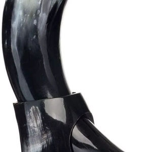 Corne à boire viking en os de buffle de qualité supérieure, durable, de forme rectangulaire, gravure personnalisée, finition polie, écologique, fabriquée à la main - Product Image 1