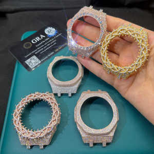 GA2100 Luxury Diver Analog <b>Coin</b> 5mm Iced Alloy Watch <b>Case</b> Upgrade Kit Custom CasiOak Style Full Metal Build Edition Gshok Men - Product Image 2