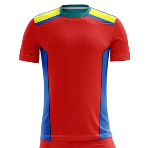Nouveau maillot de football personnalisé par sublimation, confortable, imprimé multicolore, haute qualité, 100 % polyester, séchage rapide - Product Image 5