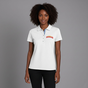 Hot Selling Hip Hop Style Color Block <b>Polo</b> <b>Shirts</b> Lightweight Breathable Loose Fit Workwear <b>Polo</b> <b>Shirt</b> For Women - Product Image 1
