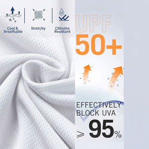 Premium Rash Guard UPF 50+ Long Sleeve UV Protection Shirt for Fishing Surfing Manufacturer - Product Image 3