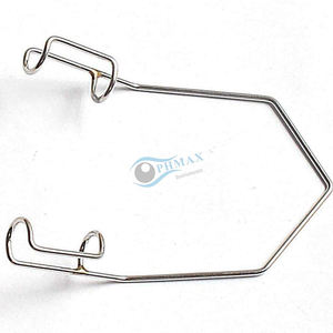 Espéculo de alambre delicado Barraquer para bebés con hojas de 9 mm, instrumentos quirúrgicos de acero inoxidable - Product Image 1