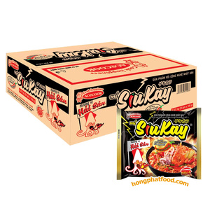 เอซคุก ซิวเคย์ บะหมี่กึ่งสำเร็จรูปรสอาหารทะเล 128 กรัม - Product Image 2
