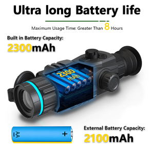 Ống nhòm săn bắn tích hợp WiFi, tầm nhìn ban đêm, quay video, chống nước, chất liệu nhôm, thiết bị ảnh nhiệt dùng cho săn bắn - Product Image 3