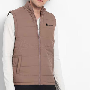 Gilet d'hiver décontracté pour homme, respirant, léger, coupe-vent, écologique, avec col montant, pour une utilisation en extérieur - Product Image 3