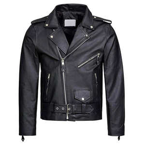 Chaqueta de Motociclista de Cuero para Hombre, Estilo Casual Elegante, Primavera, Transpirable, Ecológica, Resistente al Viento, con el Mejor Material y Precio Razonable - Product Image 3