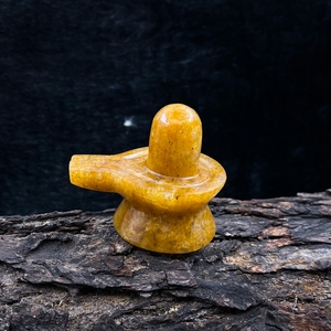 Aventurine Jaune Naturelle Sculptée en Forme de Shivling, Cristal de Guérison Shiva Lingam pour Reiki, Décoration Spirituelle pour la Maison, Vente en Gros - Product Image 3