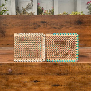 Meilleure vente Portefeuille occidental en cuir véritable de cow-boy fait à la main avec motifs floraux usinés à la main pour hommes et portefeuille de luxe sculpté à la main pour hommes - Product Image 2