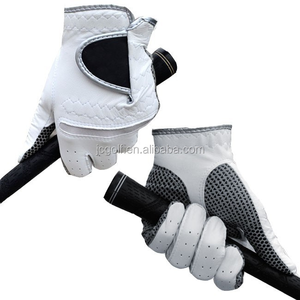 Gant de golf pour homme en cuir d'agneau Cabretta blanc, doux, durable, respirant et de haute qualité - Product Image 5