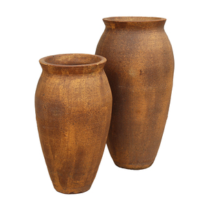 Macetas de Cerámica Esmaltada Modernas Decorativas de Diferentes Tamaños, Hechas a Medida en Fábrica, con Orificio de Drenaje, Ecológicas y Duraderas - Product Image 1