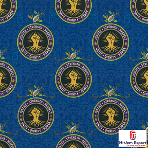 Proveedor Global de Telas de Algodón Twill con Estampado Africano, Diseño Personalizado OEM ODM, para Bolsos de Moda Nigeriana - Product Image 2