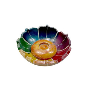 ที่ใส่ธูปหินบัวพร้อมที่ดักเถ้าดีไซน์จักระ7ชิ้นในราคาที่ดีที่สุดจากผู้ผลิตที่เชื่อถือได้ - Product Image 6