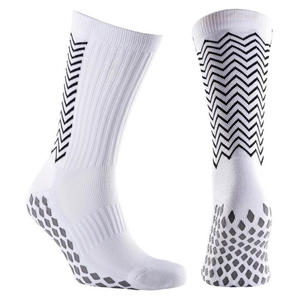 Chaussettes de football unisexes personnalisées en maille, légères, respirantes, en Spandex/Nylon/Coton, à manches courtes, imprimées numériquement, col en V, été - Product Image 1