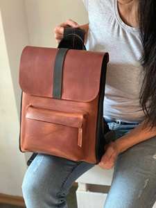 Premium Genuine Leather Fringe Handbag for Women – Vintage Boho Style Shoulder <b>Bag</b> with Tassels & <b>Studded</b> Detail - Product Image 4