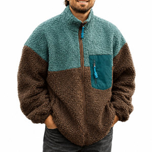 Drop Shoulder Wool Jacket Men Premium Fabric Comfortable Fit Warm Casual Wear Custom Apparel Wholesale Manufacturer - Product Image 1
