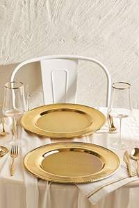 Assiette de présentation décorative à prix abordable pour hôtels, mariages et événements, idéale pour la présentation des aliments sur table - Product Image 2