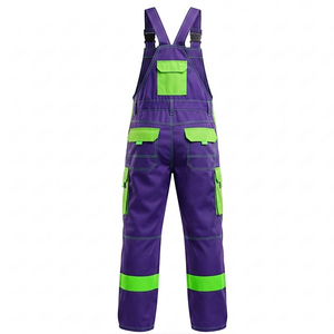 High Visibility Reflective Breathable CE Certified Premium Quality Workwear Dungarees for <b>Men</b> Custom Sizes Available - Product Image 2