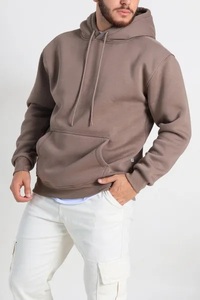 Sudadera con Capucha Blanca para Hombre, Bordada con Águila, Invierno 2025, 100% Algodón, Felpa, Secado Rápido, Transpirable, Estilo Pullover, Venta al Por Mayor - Product Image 6