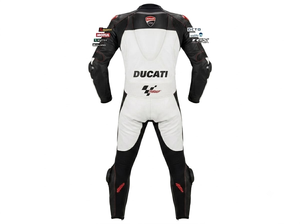 Traje de Carreras Johan Zarco, Cuero de Canguro Rucati, Homologado por MotoCP, Blindado, Profesional, para Motociclismo en Pista - Product Image 2