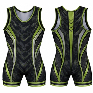 Combinaisons de lutte sublimées personnalisées pour l'entraînement, les matchs et les tournois - Product Image 1