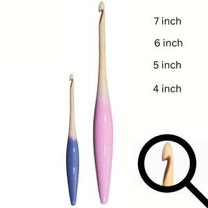 High-Quality Tunisian <b>Crochet</b> <b>Hook</b> <b>Ergonomic</b> Design for Easy and Comfortable <b>crochet</b> and knitting - Product Image 6