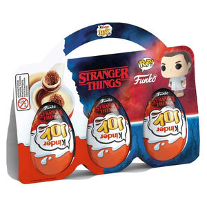 ขายดีที่สุดสำหรับเด็ก ช็อกโกแลตไข่ Kinder Joy 20 กรัม รุ่นลิมิเต็ดอิดิชั่น รสหวาน สไตล์ Stranger Things พร้อมของเล่นสุดพิเศษข้างใน - Product Image 4