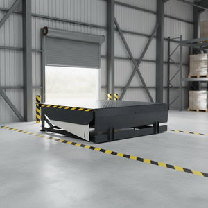 Plataforma Niveladora Hidráulica de Alta Resistencia para Muelle de Carga de Almacén, Fabricante de Equipos Industriales de Plataformas de Acero - Product Image 1