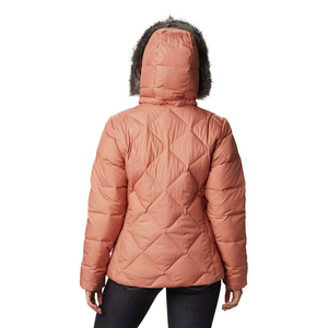 Nueva Chaqueta Acolchada Transpirable para Mujer, Estilo Urbano, Colores Sólidos, Tela Estampada, Talla XL, Rellena de Algodón - Product Image 2