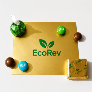Papel de Aluminio Dorado Recubierto de Papel para Envolver Dulces y Chocolates de Grado Alimenticio en Oferta - Product Image 6