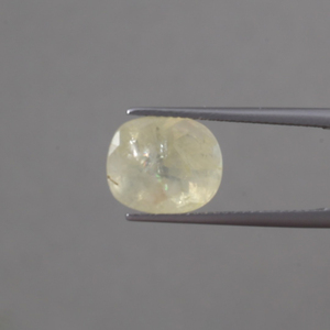 Genuine Natural Yellow Sapphire Loose | IGI Certified AAA Grade Handmade Waxed/Oiled 12x10mm Cushion Cut <b>7</b>.56 Carat Gemstone - Product Image 1