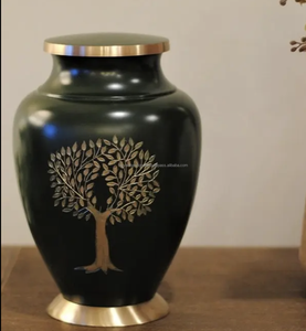 Urnes funéraires en métal personnalisées Décoration d'intérieur Style unique Urnes funéraires - Product Image 1