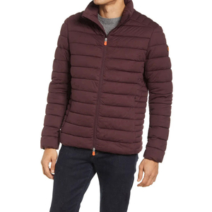 2025 Arrival Custom Unisex High Street Style Winter Puffer <b>Jacket</b> High Quality <b>Warm</b> Stand Collar Patchwork Front Comfort Style - Product Image 4