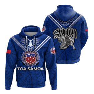 เสื้อฮู้ดสตรีทแวร์ผ้าฝ้าย 100% ปักลายชนเผ่าซามัวแบบซับลิเมชั่นพิมพ์ลายทั้งตัว ดีไซน์โพลีนีเซียนสั่งทำขายส่ง - Product Image 1