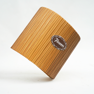 Macetas de flores de madera El arte de las Macetas: Mezcla de madera clásica con diseño moderno-Marrón al por mayor - Product Image 2