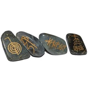 Juego de Piedras Talladas de Ágata Usui Reiki, Venta al por Mayor, Sanación Reiki, Decoración del Hogar con Piedras Semipreciosas, Amor Religioso - Product Image 6