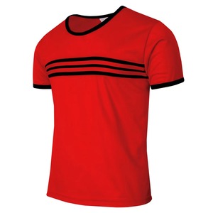 T-shirts unisexes de mode en gros pour hommes, t-shirts personnalisés de haute qualité, coupe ajustée, coton doux - Product Image 3