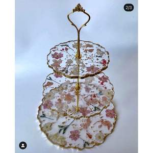 Support à gâteau décoratif en résine pour salle à manger, pour la vaisselle de fête et la décoration de table - Product Image 4