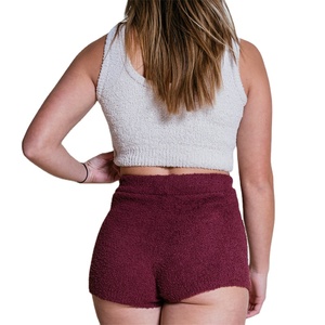 Custom Lounge Sexy Casual Booty <b>Thick</b> Terry Towelling Blank Women Sleep Home Sweat Cotton Shorts MADE BY HAIDIIII SPORTS 2027 - Product Image 1