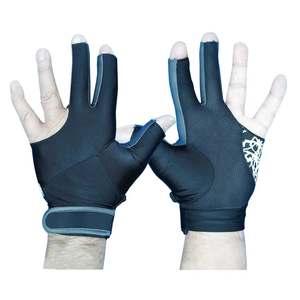 Wholesale Low Price Geo Brothers Sublimated Spandex Lightweight 3 Fingers <b>Billiard</b> <b>Snooker</b> Gloves Custom Logo High Sports - Product Image 4