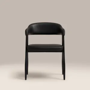 SINTERIOR BLACK PRESLEY CARVER DINING <b>CHAIR</b> - Product Image 4
